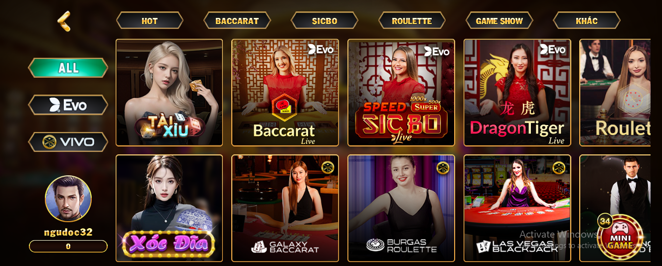 Live Casino Big88 - Khám Phá Sảnh Casino Trực Tuyến Hàng Đầu Châu Á 3 Chất lượng trò chơi live casino Big88 tuyệt vời