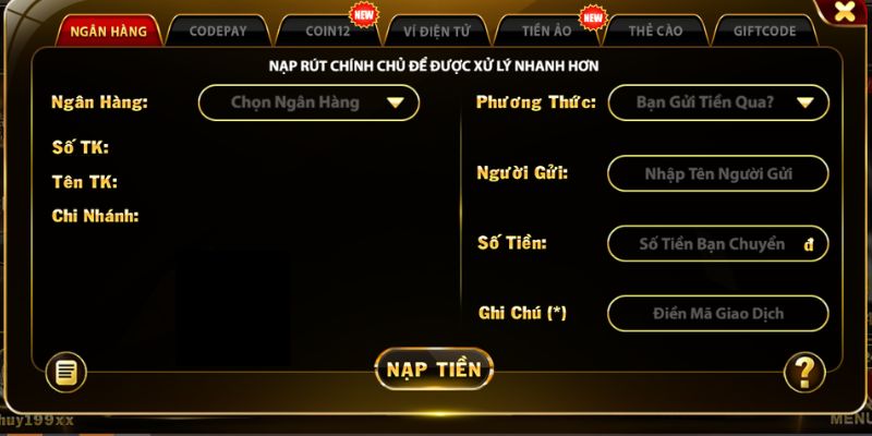 Nạp tiền Big88 - Hướng dẫn chi tiết cho người mới tham gia 3 Load qua điện tử biểu thức